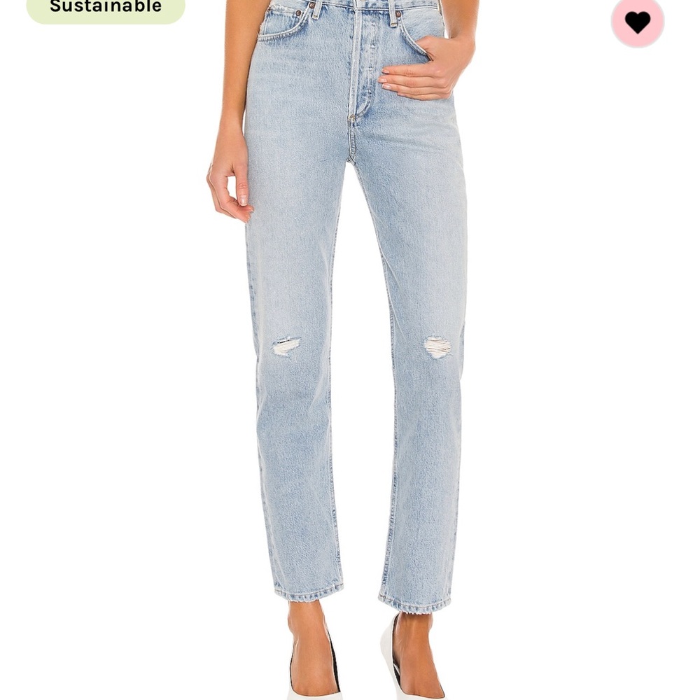 Agolde 90’s pinch waist size 25